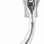 Polished Chrome Peardrop Espag - LH 2