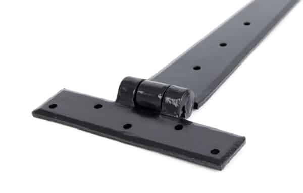 Black 18" Penny End T Hinge (pair) 2