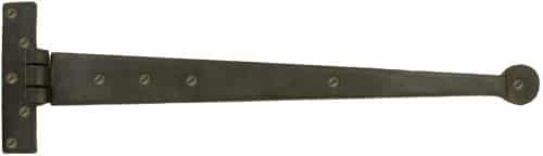 Beeswax 18" Penny End T Hinge (pair) 1