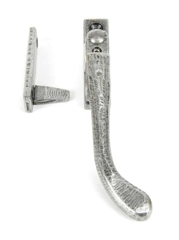 Pewter Night-Vent Locking Peardrop Fastener - RH 2