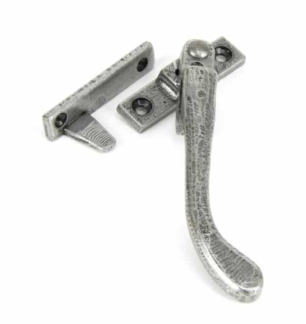 Pewter Night-Vent Locking Peardrop Fastener - RH 1