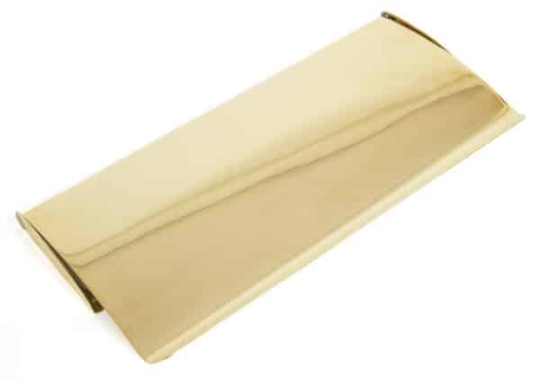 Polished Brass Small Letter Plate Cover 1