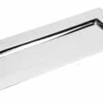 Polished Chrome Small Letter Plate 1