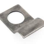 Antique Pewter Rim Cylinder Pull 1