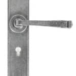 Pewter Large Avon Lever Lock Set 1