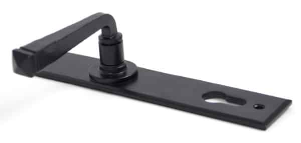 Black Avon Lever Espag. Lock Set 2