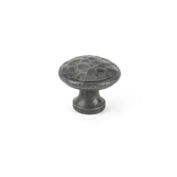 Beeswax Hammered Cabinet Knob - Medium 1