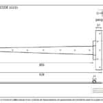 Black 36" Barn Door T Hinge (pair) 2