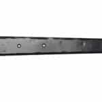 Black 35" Hook & Band Hinge - Cranked (pair) 1