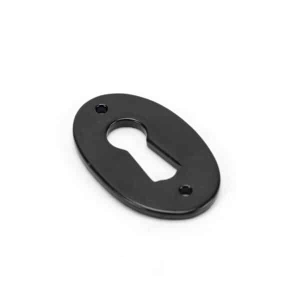 Black Oval Escutcheon 1