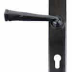 Black Gothic Lever Espag. Lock Set 1