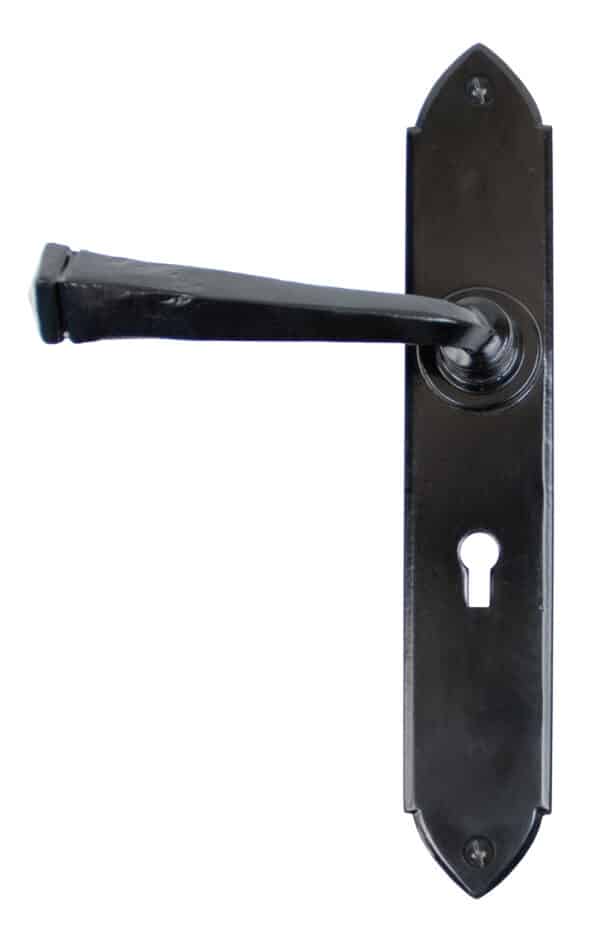 Black Gothic Lever Lock Set 1