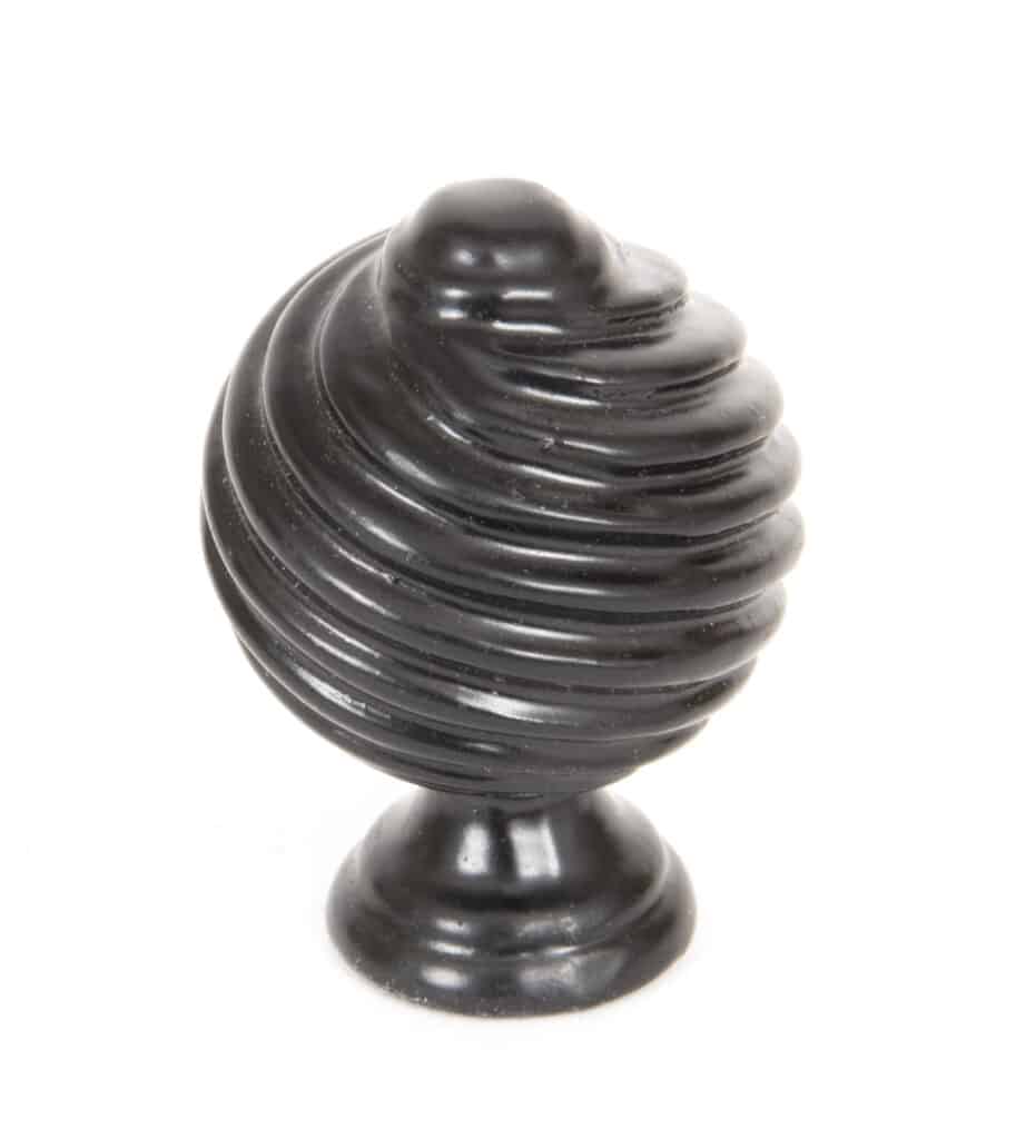 Black Twist Cabinet Knob 1