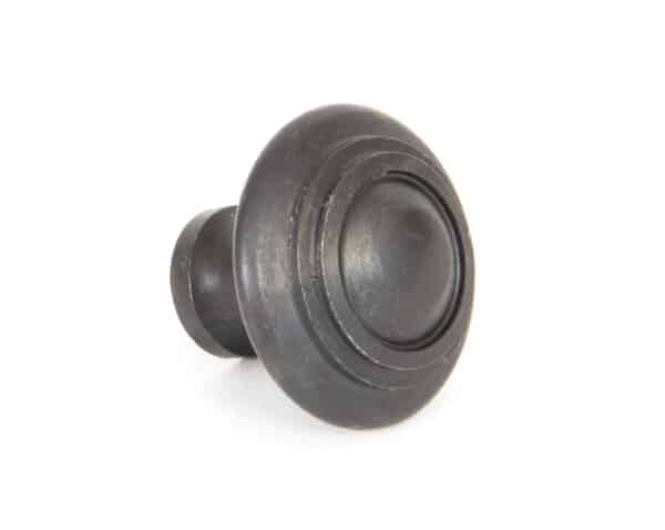 Beeswax Ringed Cabinet Knob - Small 2