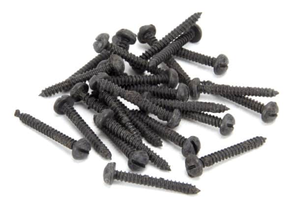 Black 8 x 1" Countersunk Screws (25) 1