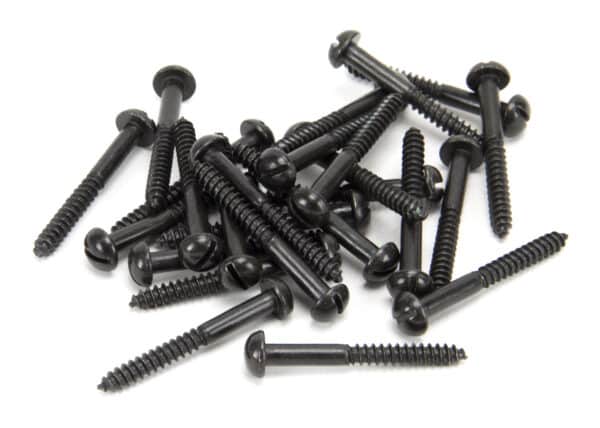 Pewter 4 x 1/2" Round Head Screws (25) 1