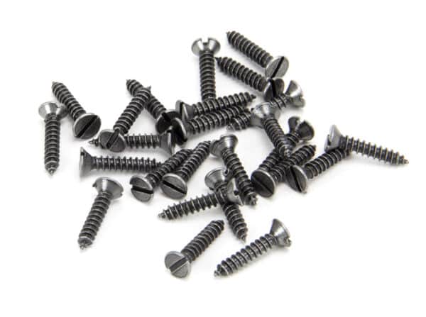 Pewter 6 x 3/4" Round Head Screws (25) 1