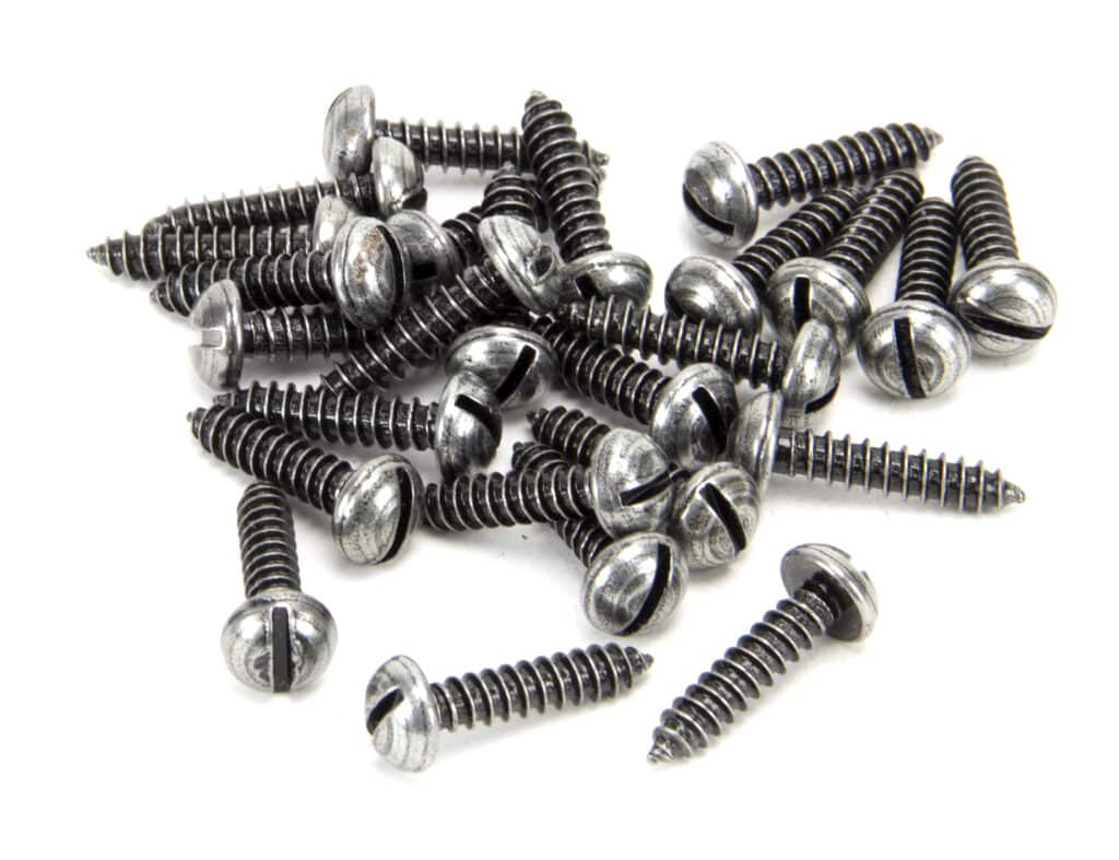 Black 6 x 1Ã‚Â¼" Countersunk Screws (25) 1