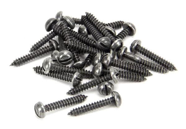 Pewter 8 x 1" Countersunk Screws (25) 1