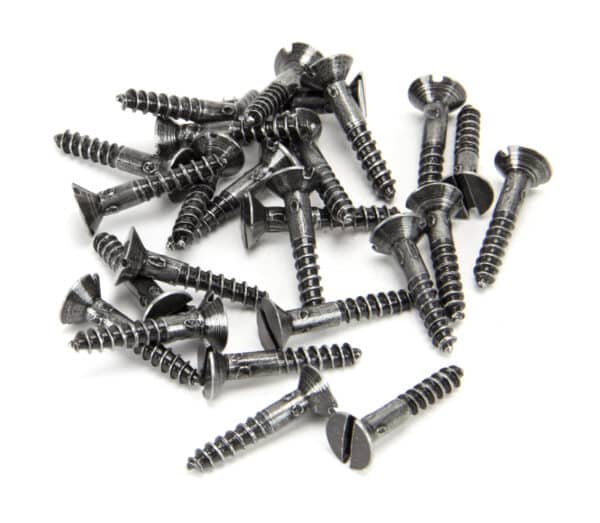 Pewter 6 x 1Ã‚Â¼" Countersunk Screws (25) 1