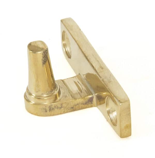 Polished Brass Cranked Stay Pin 2