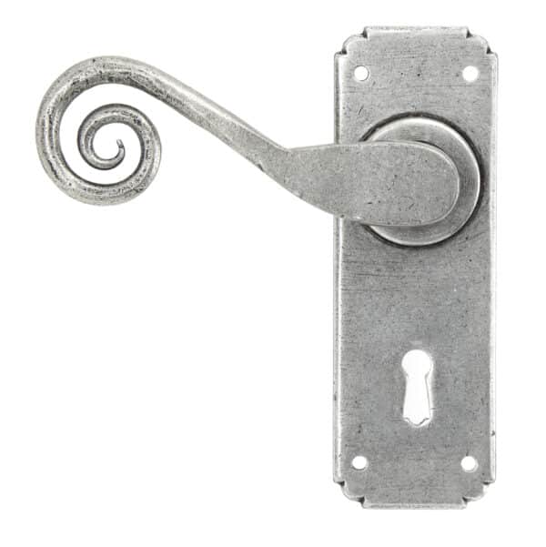 Pewter Monkeytail Lever Lock Set 2