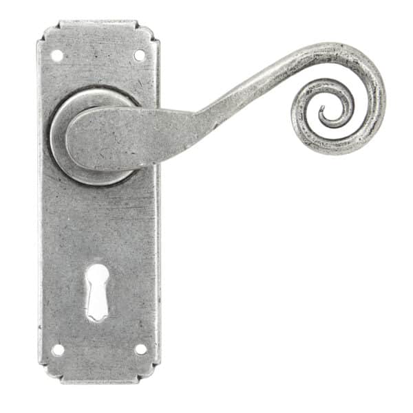 Pewter Monkeytail Lever Lock Set 1