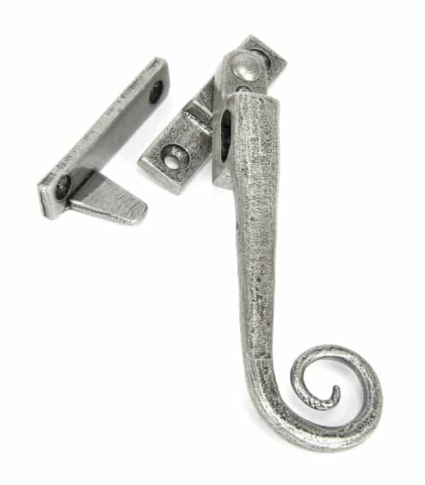 Pewter Locking Night-Vent Monkeytail Fastener - RH 1