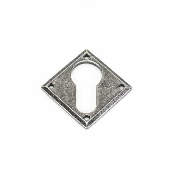 Pewter Diamond Euro Escutcheon 2