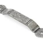 Pewter Penny End Screw on Staple 1