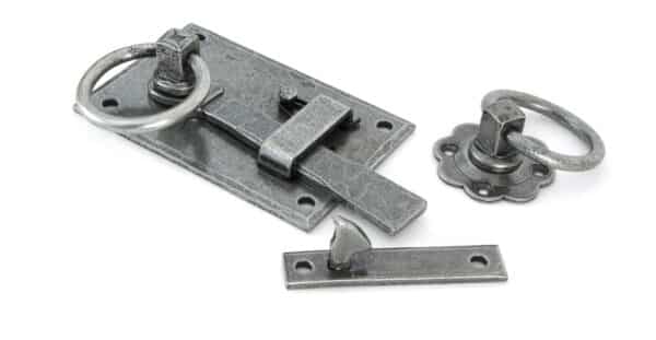 Pewter Cottage Latch - LH 1