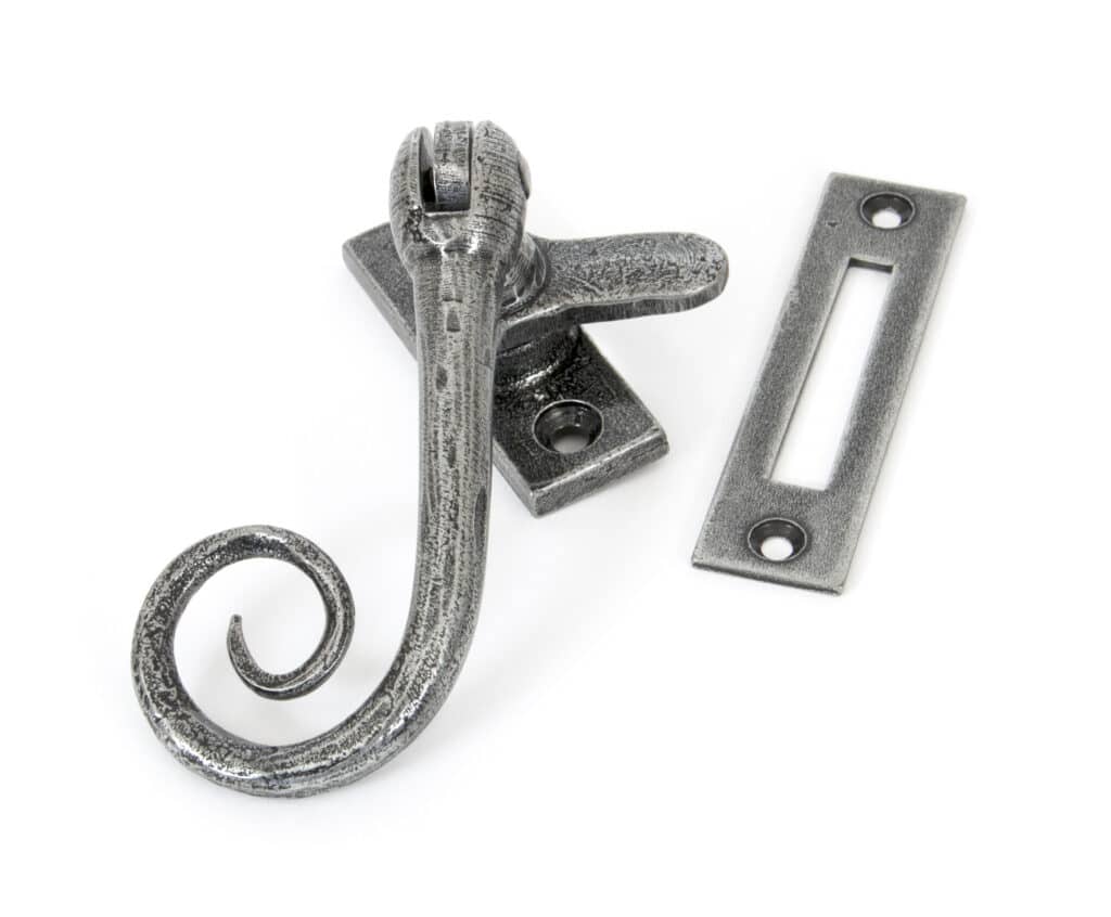 Pewter Monkeytail Fastener 1