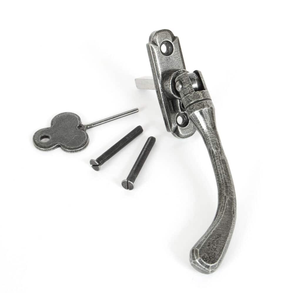 Pewter Locking Peardrop Espag - LH 1