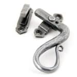 Pewter Locking Shepherd's Crook Fastener - RH 2