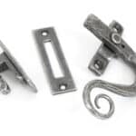 Pewter Locking Monkeytail Fastener - RH 1