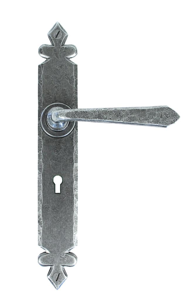 Pewter Cromwell Lever Lock Set 1