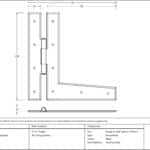 Black 9" HL Hinge (pair) 3