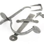 Pewter XL Medium Bean Thumblatch 1