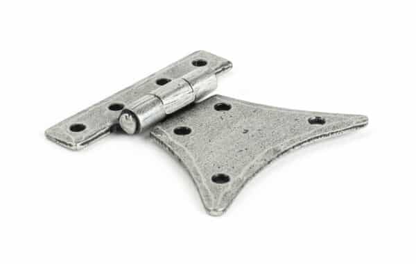 Pewter 2" Half Butterfly Hinge (pair) 1