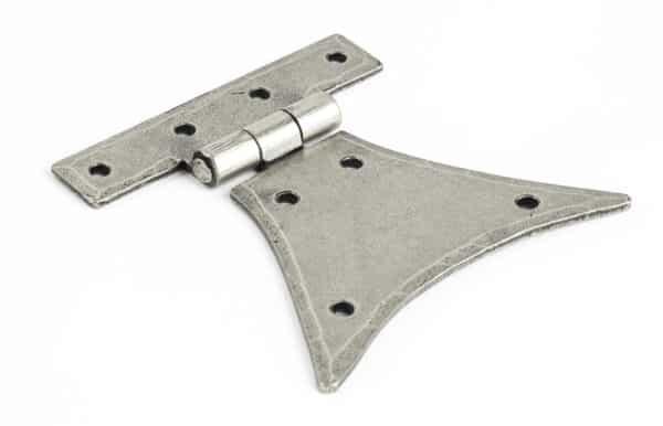 Pewter 3Ã‚Â¼" Half Butterfly Hinge (pair) 1