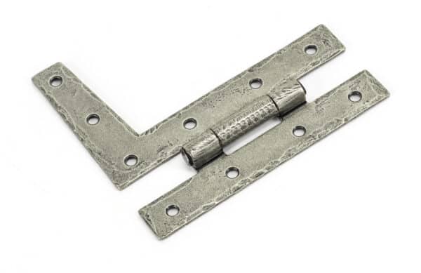 Pewter 3Ã‚Â¼" HL Hinge (pair) 2