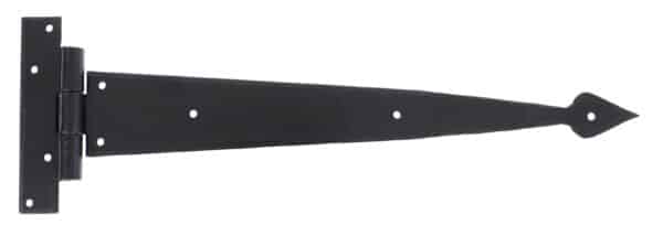 Black 15" Arrow Head T Hinge (pair) 1