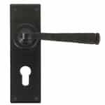 Black Avon Lever Euro Lock Set 1