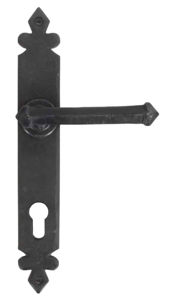 Beeswax Tudor Lever Espag. Lock Set 1