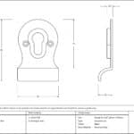 Black Euro Door Pull 3