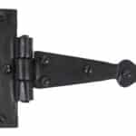 Black 4" Arrow Head T Hinge (pair) 1