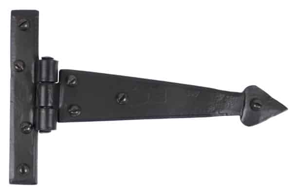 Black 6" Arrow Head T Hinge (pair) 1