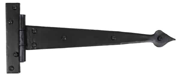 Black 12" Arrow Head T Hinge (pair) 1