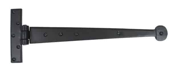 Black 15" Penny End T Hinge (pair) 1