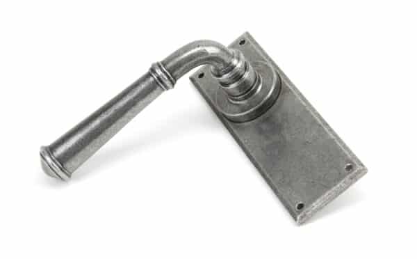 Pewter Regency Lever Latch Set 2